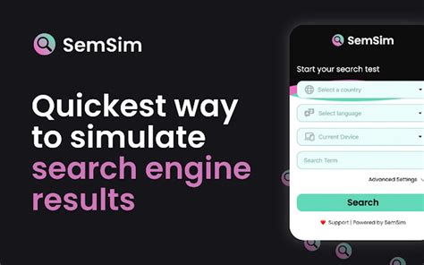 simulate google search|SemSim .